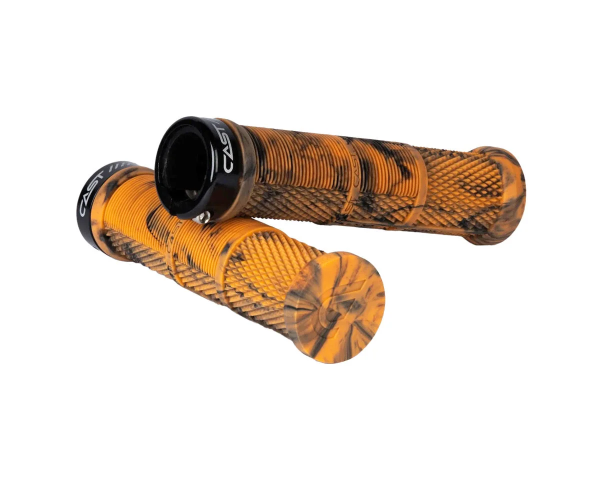 Cast Bamba Greg Minnaar Lock-On Grips (Blorange)
